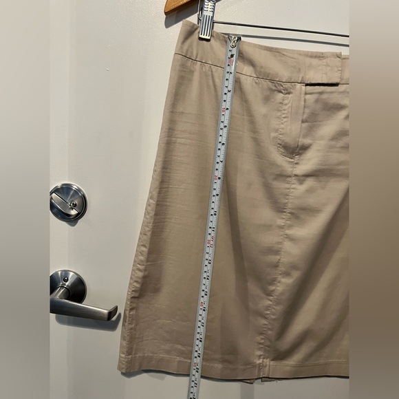 Khaki skirt - cotton - Picture 5 of 7